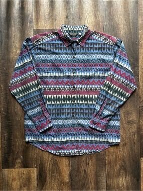 Vintage Southewestern Button Up